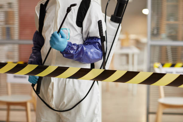 Professional Biohazard technician working in Buena, WA